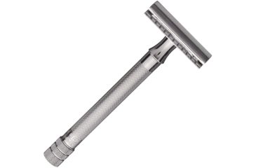 Image of Dovo Double Edge Safety Razor, 1.5in, Knurled Handle DOV9023001
