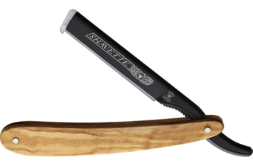 Image of Dovo Shavette Aluminium Olive