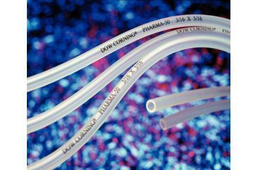Image of Dow Corning Tubing Silicon 0.125x0.25 50ft 3099661, Unit EA