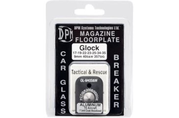 Image of DPM Glock 17/19/22 Magazine Floorplate/Glass Breaker, Aluminum, MFA-GL/1