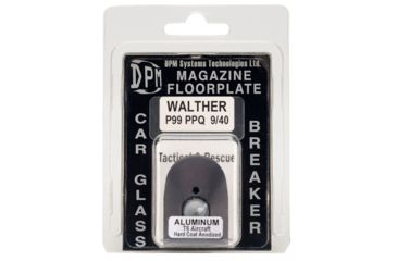 Image of DPM Walther P99-PPQ Magazine Floorplate/Glass Breaker, Black, MFA-WA/1