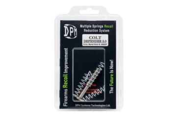 Image of DPM Colt 1911 Defender 3in Bull Barrel 9mm .45ACP Mechanical Recoil Reduction System, Stainless, MS-1911/DEF