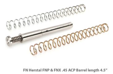 Image of DPM FN Herstal FNP 4.5in/Tactical 5.3in Barrel .45 ACP Mechanical Recoil Reduction System, Stainless, MS-FNH/1
