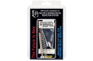 Image of DPM Springfield Armory XD Service Model 4in .45 ACP Mechanical Recoil Reduction System, Stainless, MS-SPR/2