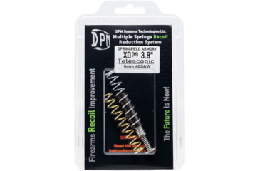 Image of DPM Telescopic Upgraded Recoil Spring, Springfield XD, 9mm/40S&amp;W, Black Oxide, TRS-SPR/15