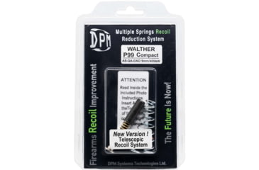 Image of DPM Telescopic Upgraded Recoil Spring, Walther P99 Compact AS/QA/DAO, Black Oxide, TRS-WA/3