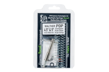 Image of DPM Walther PDP 4.5in/5in 18 Settings Mechanical Recoil Reduction System, Stainless, MS-WA-10