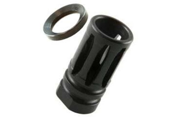 Image of DPMS A2 Flash Hider w/Crush Washer, 5.56x45mm NATO/.223 Remington, 1/2x28, Phosphate, Black, DP51655146003