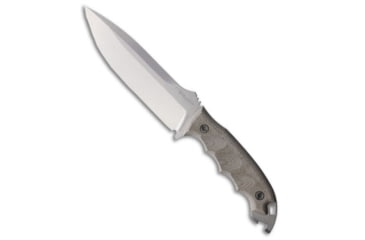 Image of Dpx Gear DPx Gear HEST 6 Milspec Fixed Blade Knife Gray Micarta 6" Bead Blast, Gray, CPM S35VN, adult, BHQ-202553