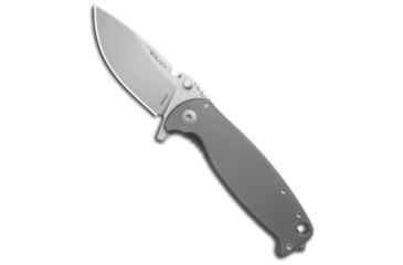 Image of Dpx Gear DPx Gear HEST/F 4.0 MagnaCut Frame Lock Knife Titanium 3.25" Stonewash, Gray, CPM MagnaCut, adult, BHQ-216728