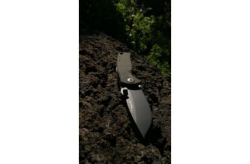 Image of DPx Gear DPx HEST/F Urban Folding Knife, 2.9in, CPM 154, G-10, OD green and ghost grey, DPHSF060