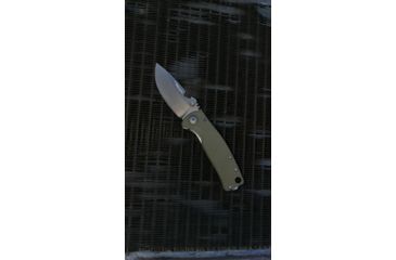 Image of DPx Gear DPx HEST/F Urban Folding Knife, 2.9in, CPM 154, G-10, OD green and ghost grey, DPHSF060