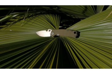 Image of DPx Gear DPx HEST/F Urban Folding Knife, 2.9in, CPM 154, G-10, OD green and ghost grey, DPHSF060