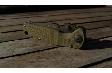 Image of DPx Gear DPx HEST/F Urban Folding Knife, 2.9in, CPM 154, G-10, OD green and ghost grey, DPHSF060