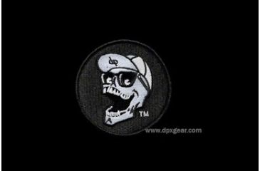 Image of DPx Gear Logo Insignia, Black, Mr. DP Logo Patch DPLSP001
