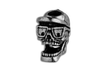 Image of DPx Gear Schmuckatelli Mr.DP Skull Lanyard Bead Pewter, Gray, One Size, BHQ-86049