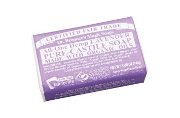 Image of Dr. Bronners Lavender Bar Soap OBLA05