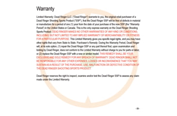 Image of Dead Ringer Dead Ringer 3-9x40 Scope, Black, DR4777