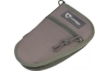 Image of Drago Gear Pistol Case, Seal Grey, 9.5in, Transport Bag, 600D Polyester, 12311GY