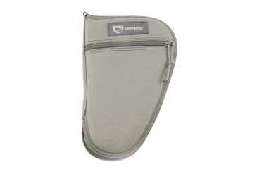 Image of Drago Gear Pistol Case, Seal Grey, 11.5in, Transport Bag, 600D Polyester, 12312GY