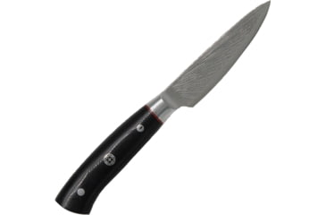 Image of Dragon by Apogee Dragon Storm Paring 3.5in Knife, 3.5 CTS-BD1 stainless blade, Black G10 handle, DRST-PARI-0350