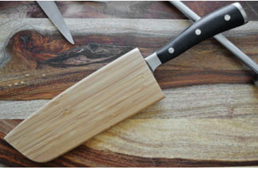 Image of Dragon by Apogee Magnetic Bamboo Santoku Sheath, Designed to fit 7.5 x 2.5 Santoku knife, ACES-SHTH-0750
