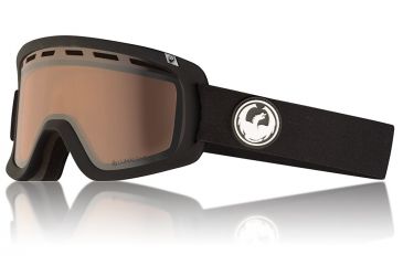 Image of Dragon D1 OTG Goggles, Black/LumaLens Silver, One Size 338486032353
