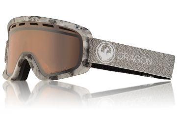 Image of Dragon D1 OTG Goggles, Mill/LumaLens Silver Ion, with Bonus LumaLens Dark Smoke, One Size 347986032255