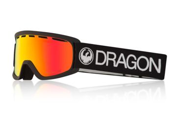 Image of Dragon LiL D Goggles, Black/LumaLens Red Ion, One Size 286424425354