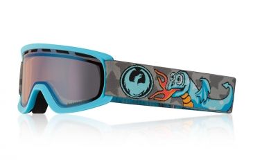Image of Dragon LiL D Goggles, Grom/LumaLens Flash Blue, One Size 286424425874