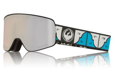 Image of Dragon NFX2 Goggles, Forest Bailey Signature/LL Silver Ion, with Bonus LumaLens Dark Smoke, One Size 286056030346