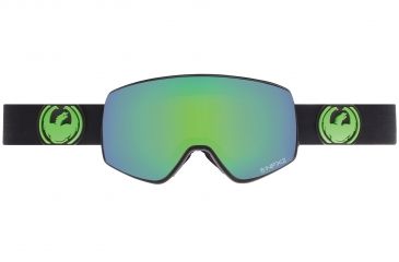 Image of Dragon NFX2 Goggles-Jet-Green Ionized