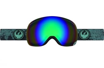 Image of Dragon X1, Mason Grey/Flash Green Polarized 7528237