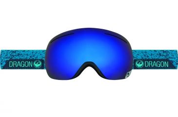 Image of Dragon X1, Stone Blue/Dark Smoke Blue + Yellow Red Ion 7528667