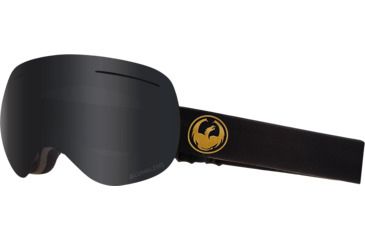 Image of Dragon X1 Goggles, Gold/Dark Smoke, 286007528001