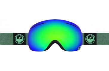 Image of Dragon X1 Goggles-Hone Emerald/Optimized Flash Green-Green