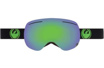 Image of Dragon X1 Goggles-Jet-Green Ionized
