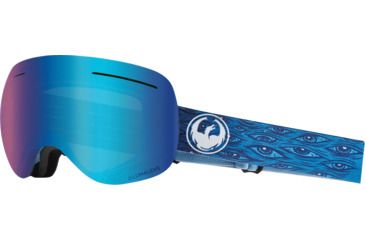 Image of Dragon X1 Goggles, Midnight/Lumalens Blue Ion, 286007528600