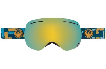 Image of Dragon X1 Goggles-Plot-Gold Ionized