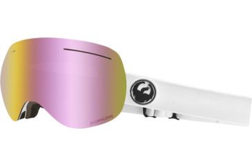 Image of Dragon X1 Goggles, White/Lumalens Pink Ion, 286007528100