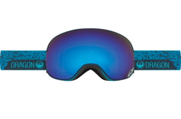 Image of Dragon X2, Stone Blue/ Bluesteel + Yellow Red Ion, Asian Fit 7728661