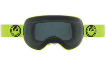 Image of Dragon X2 Goggles-Green-Dark Smoke