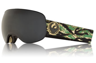 Image of Dragon X2 Goggles, Hunter/Dark Smoke, with Bonus LumaLens Flash Blue/Rose, One Size 286307728330