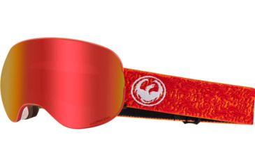 Image of Dragon X2 Goggles, Maze/Lumalens Red Ion, 286317728700