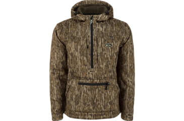 Image of Drake BMF Ultimate Wader 1/4 Zip Hoodie - Men's, Extra Large, MO OG Shadowgrass, 1410700