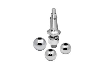 Image of Draw-Tite Interchangeable Hitch Ball w/ 1&quot; Shank - 1-7/8&quot;, 2&quot;, 2-5/16&quot; Balls 75898