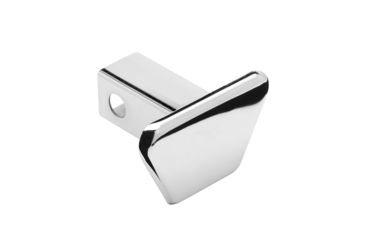 Image of Draw-Tite Receiver Tube Cover 1-1/4" Square - Chrome Metal 74688