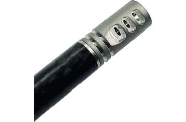 Image of Dreadtec Precision 1906 Muzzle Brake, 0.99in, 5/8x24 Thread, Matte Stainless Steel, DTC-MZZBR-MSS-099-5824