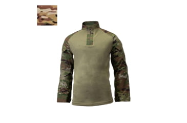Image of DRIFIRE FORTREX V2 FR Combat Shirt - Mens, Regular, Multicam, Large, DF4-550VCS-MC-LGR