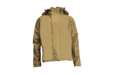 Image of DRIFIRE FR Storm System Hard Shell Bomber Length Jacket - Mens, Coyote Brown, Extra Large, DF2-G2CB-BOM-CB-XL